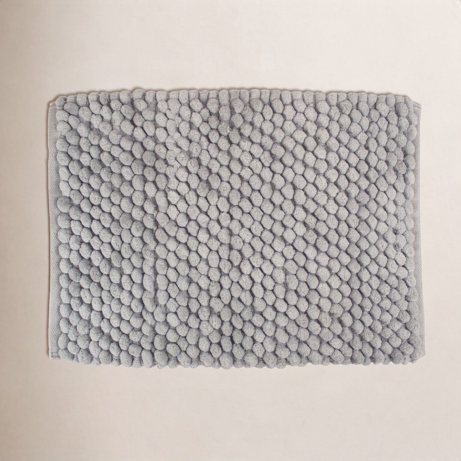 Dilly Bath Rug, 17" W x 24" L, Gray