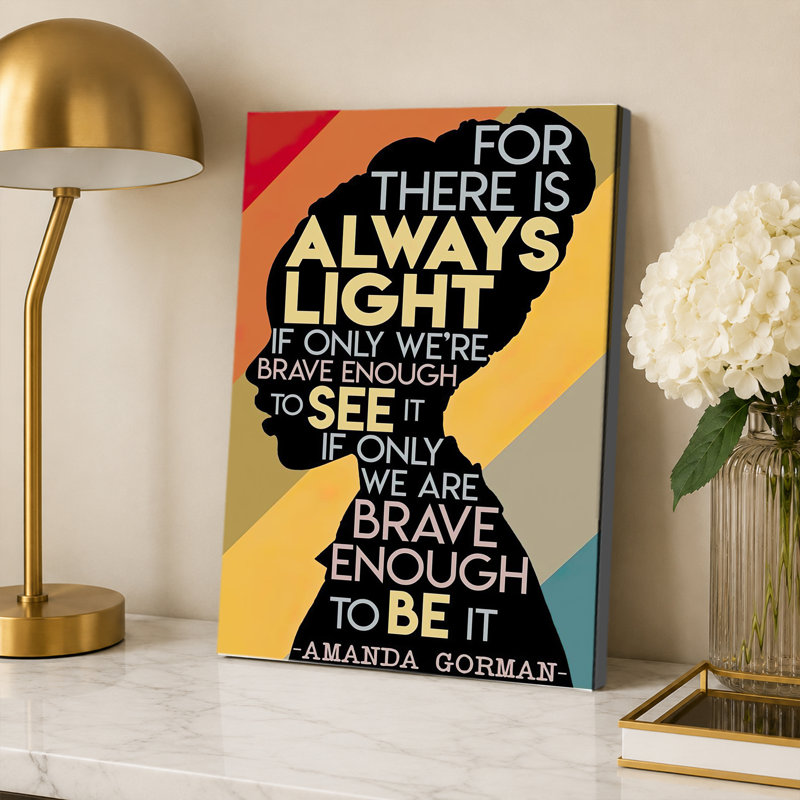Amanda Gorman, affiche pour The Mountain We Climb, 24x36inch