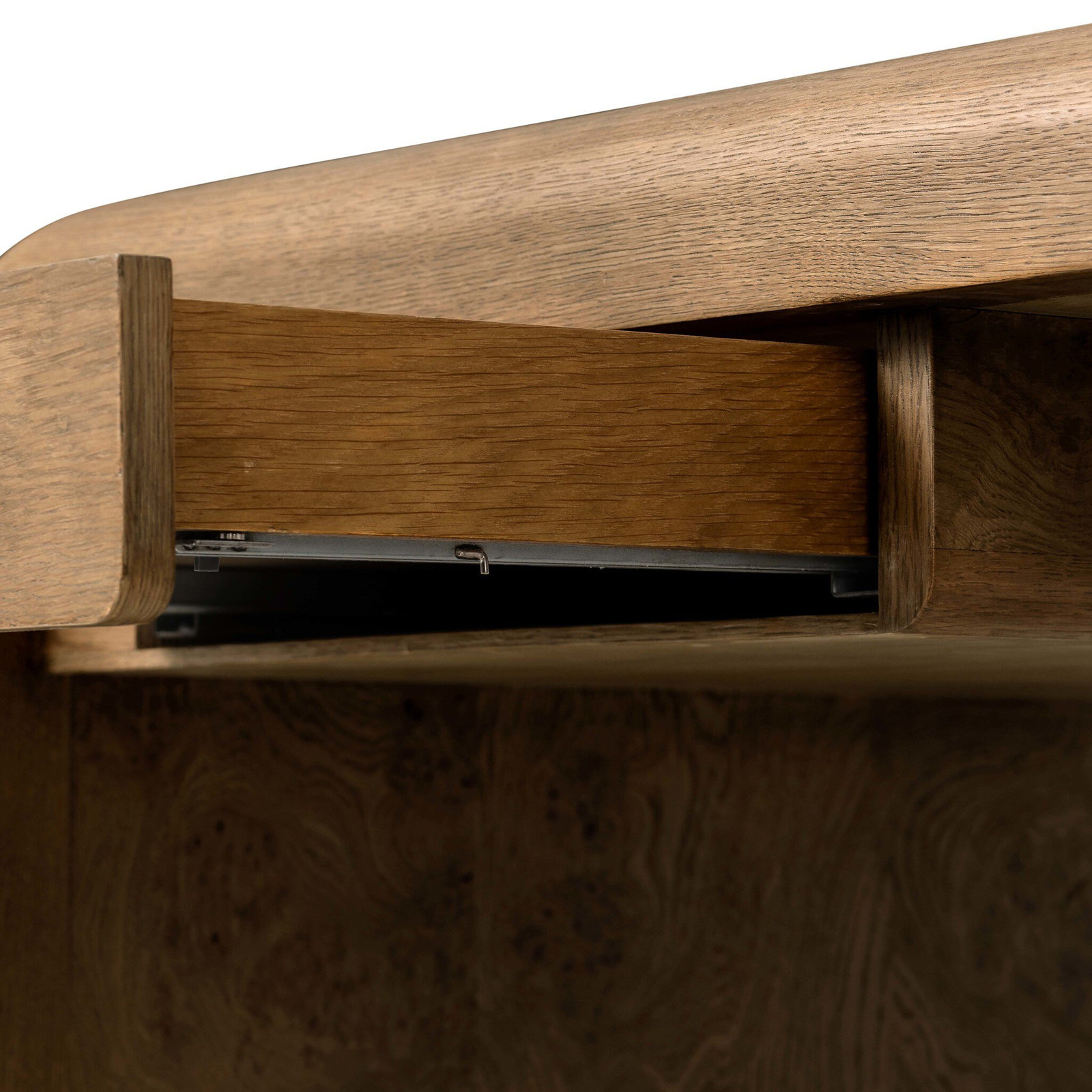 Daven Desk-Rye Medium Burl Oak Veneer