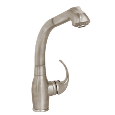Whitehaus Collection Metrohaus Pull Out Kitchen Faucet