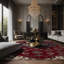 Tapis rouge soyeux et moelleux-358602776