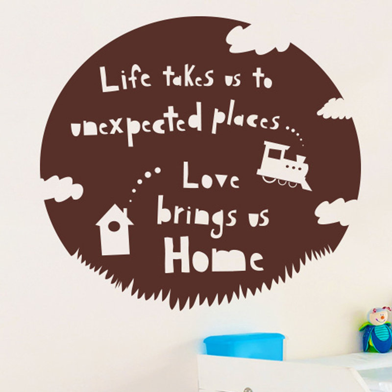 Wall Decal, Brown
