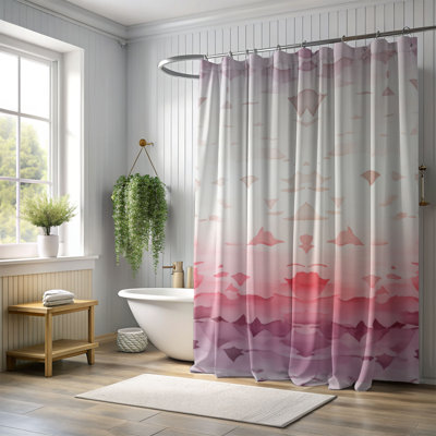 Pink Blend - Premium Shower Curtain