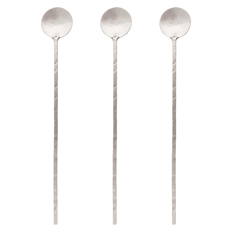 Catalina Stirring Spoons Medium, Silver