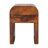 Mini Darcy Chestnut Nightstand With Curved Edges