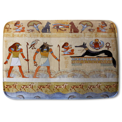 Aissa Non-Slip Backing Bath Rug