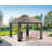 RosaBella 10 ft. x 12 ft. Gazebo with Mosquito Net