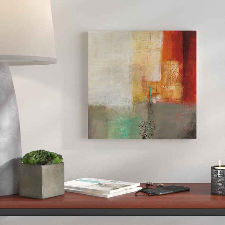 Wrought Studio 'Warmth V' Print on Wrapped Canvas | Wayfair