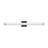 Phase 6.2 Collection 36" 5CCT Integrated LED Black Linear Vanity Light-127379917-130105089