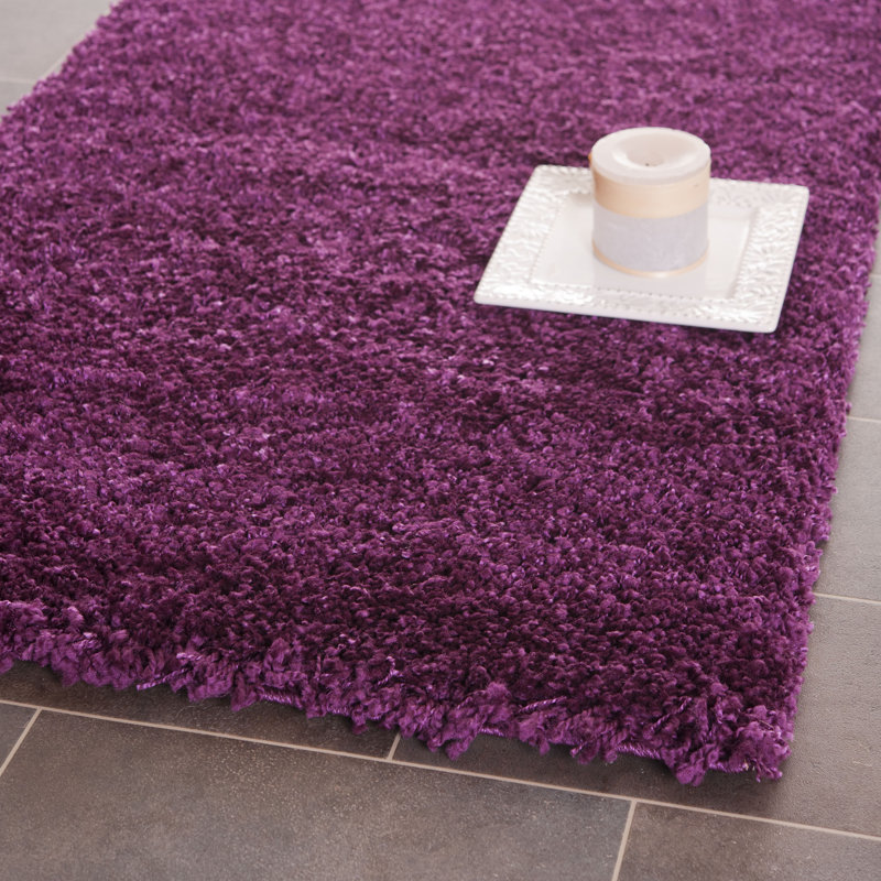 Saltash Solid Colour Area Rug, Rectangle 61 x 91 cm