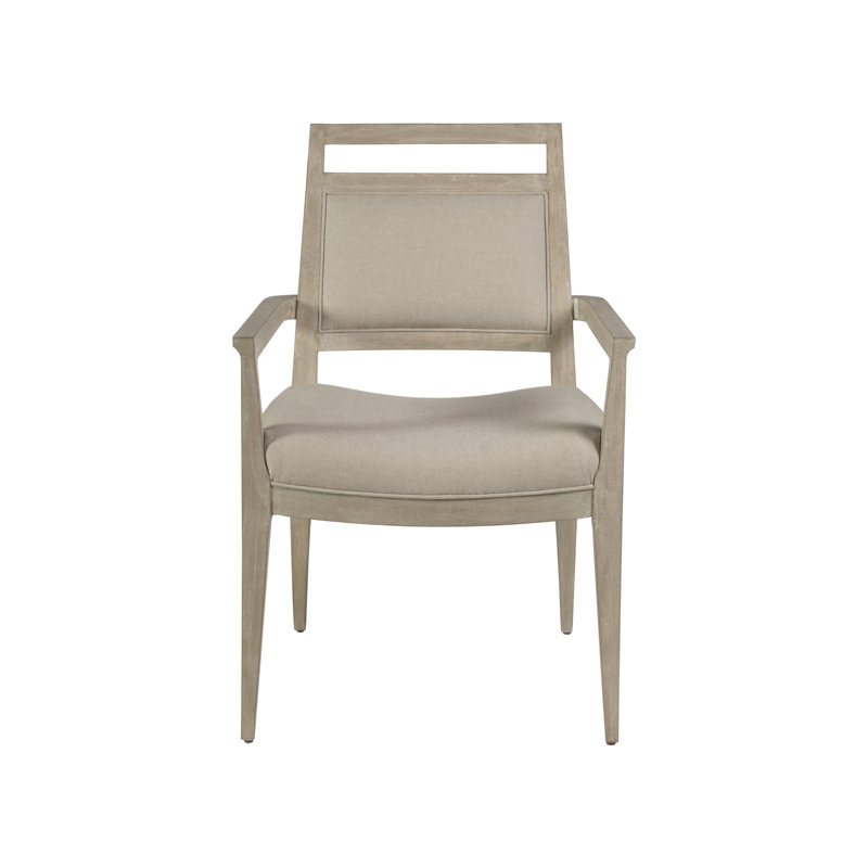 Cohesion Nico Upholstered Arm Chair, Medium Brown