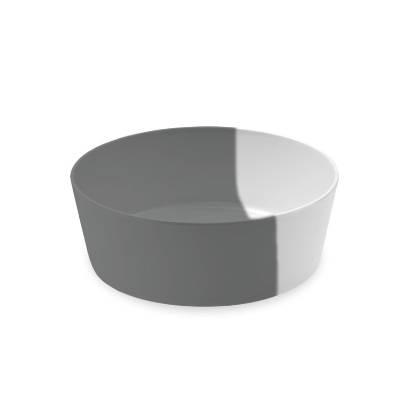 Maxine Anti-Skid Pet Bowl, Small (5.6cm), Grey
