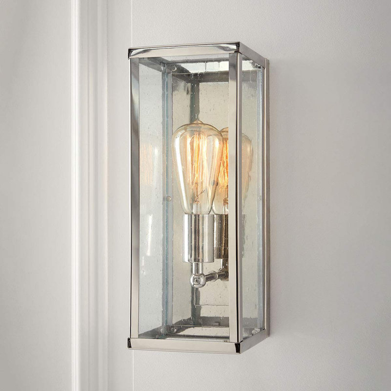 Cecilia Steel Flush Mounted Sconce