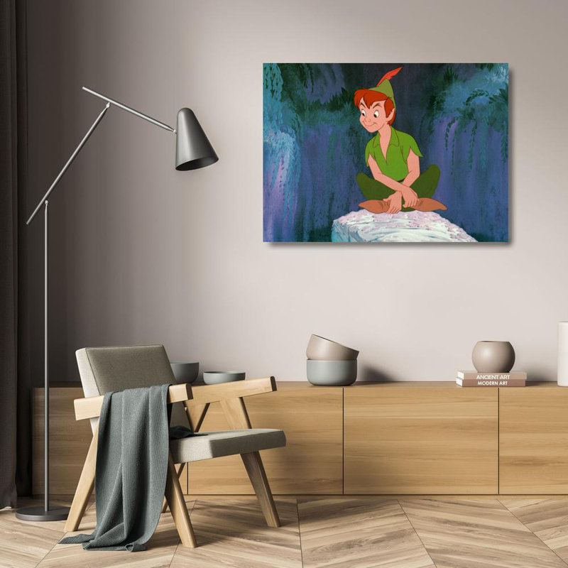 Le petit garçon qui ne grandira pas, H 17 po x l 24 po