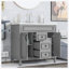 Meuble-lavabo moderne 36 po avec lavabo supérieur-1593071345