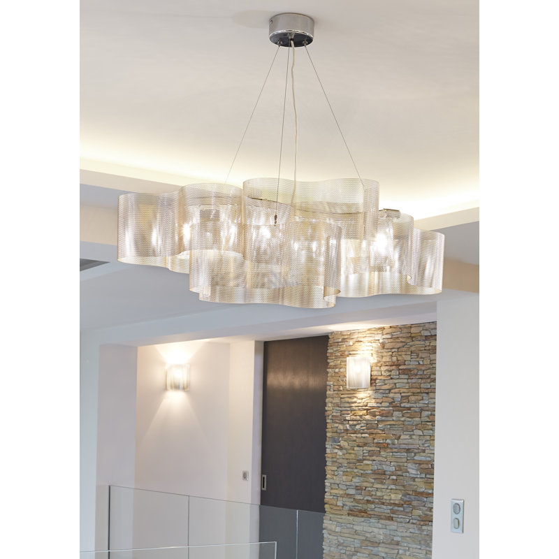 Shellenbarger Shaded LED Chandelier