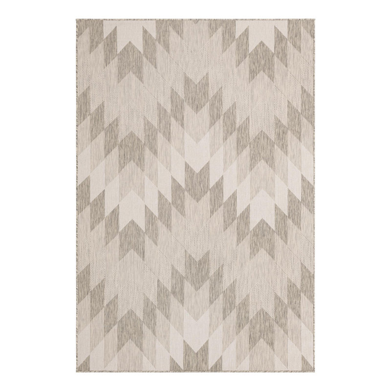 Blox Hower Indoor/Outdoor Area Rug, Rectangle 6'1" x 9'