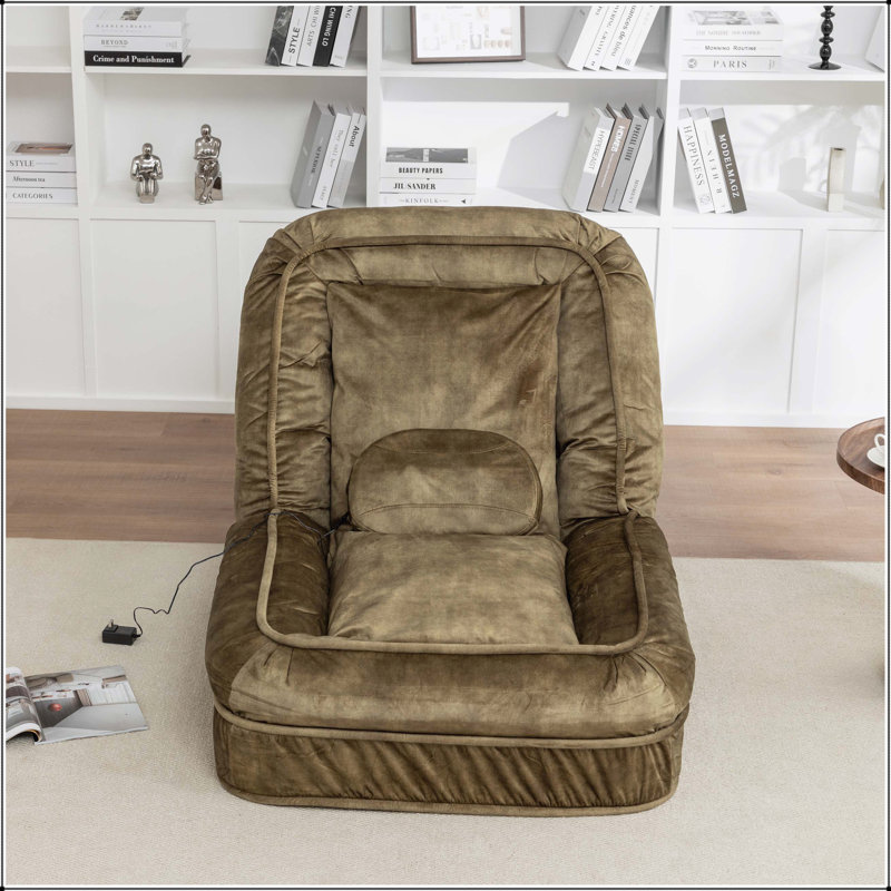 Lit rembourré pour chien, Velours vert
