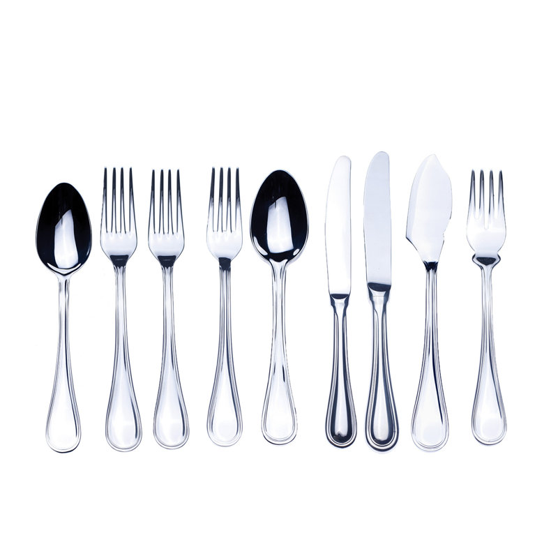 Boheme 54 - Piece Stainless Steel Flatware Set - Service for 6
