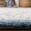 Crowell Geometric Handmade Tufted Wool Blue/Ivory Area Rug-778041467
