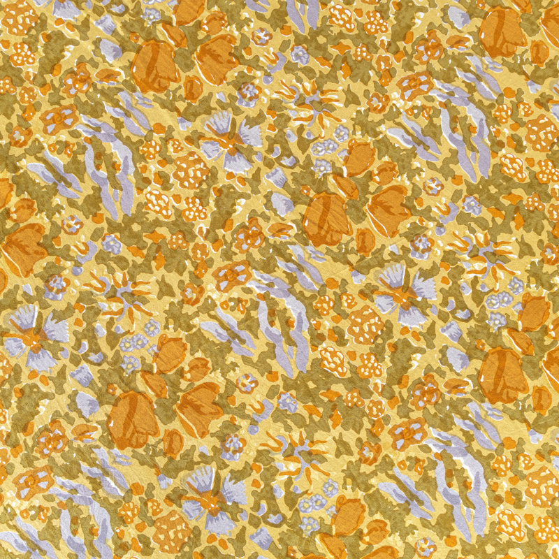 Jardine Tablecloth, 59" Square, Floral 1