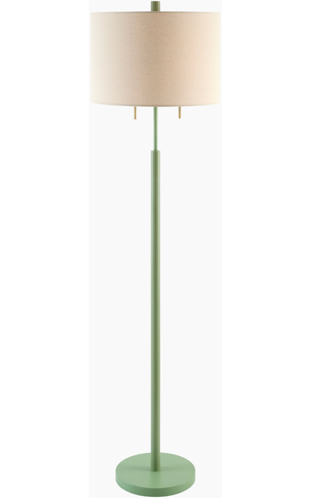 Kenley 62'' Floor Lamp, Green