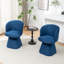 Chaise rembourrée pivotante en velours Dantzler-1966709623