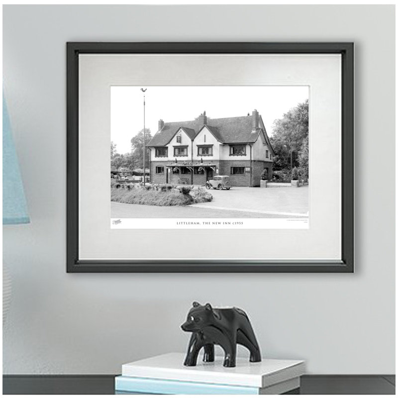 Littleham, The New Inn C1955 by Francis Frith - Single Picture Frame Print, 40cm H x 50cm W x 2.3cm D