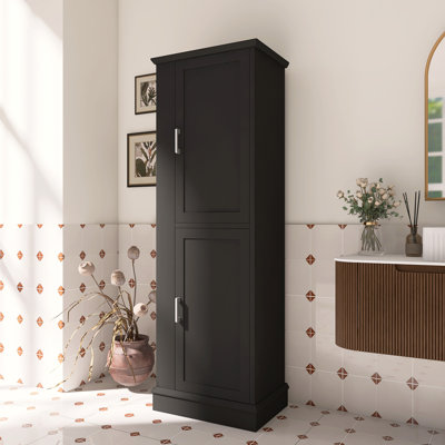 Freestanding Tall Bathroon Storage Cabinet
