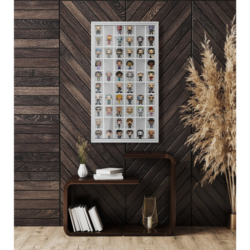 32.5'' H x 18.2'' W Solid Wood Display Case