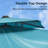 10' x 13' Rectangular Double Top Cantilever Tilting Umbrella with Base and 360° Rotation-611946067