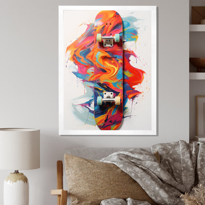 Skateboard Gravity Defiance I - Skateboard Large Wall Art