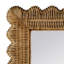 Flora Rattan Scalloped Wall Mirror-1512105735