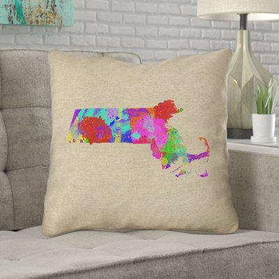 Katelyn Smith Outdoor Reversible Throw Pillow