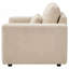 Fauteuil d'appoint en chenille Seguin Beige-1333972688