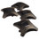Matte Black Integrated LED Deck Light Pack