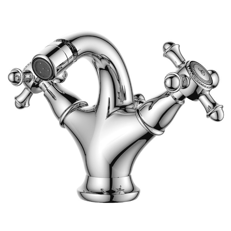 Double Handle Horizontal Bidet Tap