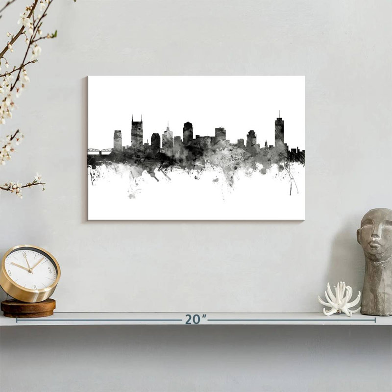 Kavia, Nashville, Tennessee, horizon huit, H 8 po x l 12 po