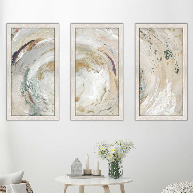 Nature Swirl par Lanie Loreth - Cadre photo imprimé multi-pièces sur plastique / acrylique, L 52,5 po x H 33,5 po x P 1 po