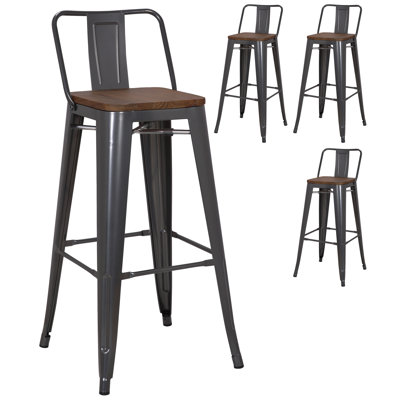 Julianne Counter Stool with Metal Frame