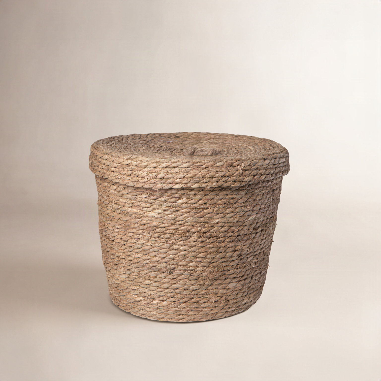 Keil Handwoven Seagrass Decorative Basket, 12" H x 16" W x 16" D
