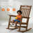 All Weather Porch Adirondack Rocking Chairs Outdoor Patio Rocking Chair Rocker Lawn Chair for Adult-279291093