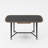 Arbania Glass Iron Writing Desk