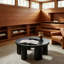 Pluto Solid Wood Coffee Table