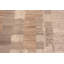 Grand tapis décoratif moderne abstrait brun et beige