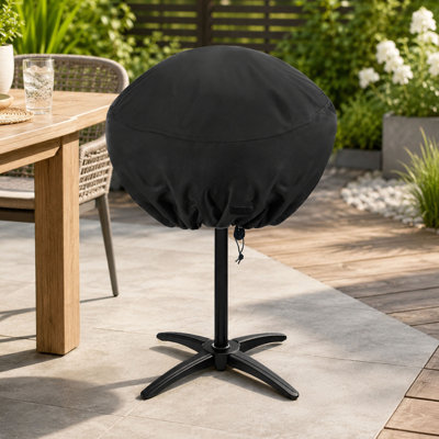 Housse de barbecue électrique portative, housse de barbecue extérieure imperméable avec tissu résistant à la décoloration et sangles réglables