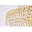 Lustre empire unique à 12 lumières avec accents de cristal Stoltz-32478721-32478718