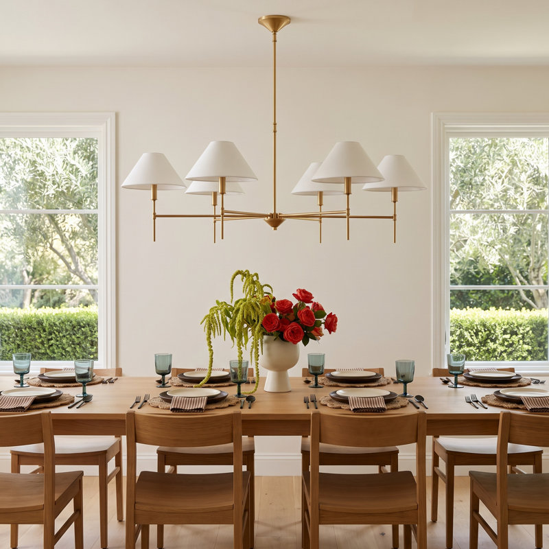 Alessandra Iron 6-Light Chandelier