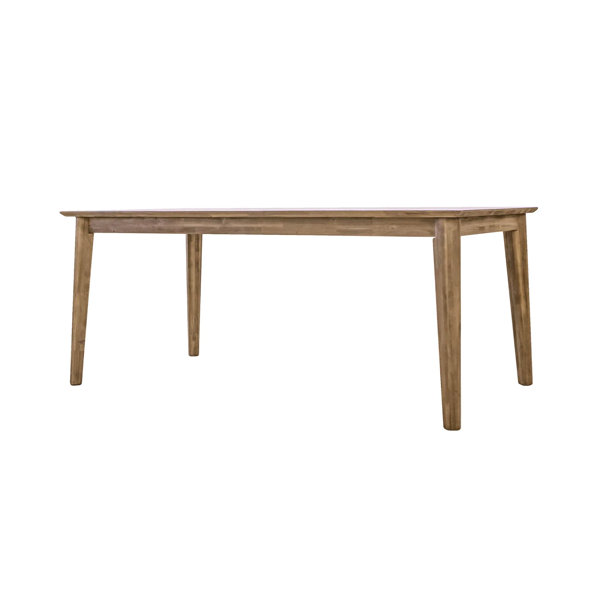 Orren Ellis Asata Acacia Solid Wood Dining Table | Wayfair
