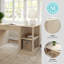 Bureau modulaire à tiroir simple et 2 tablettes à 2 niveaux Martha Stewart Kayden-109713842